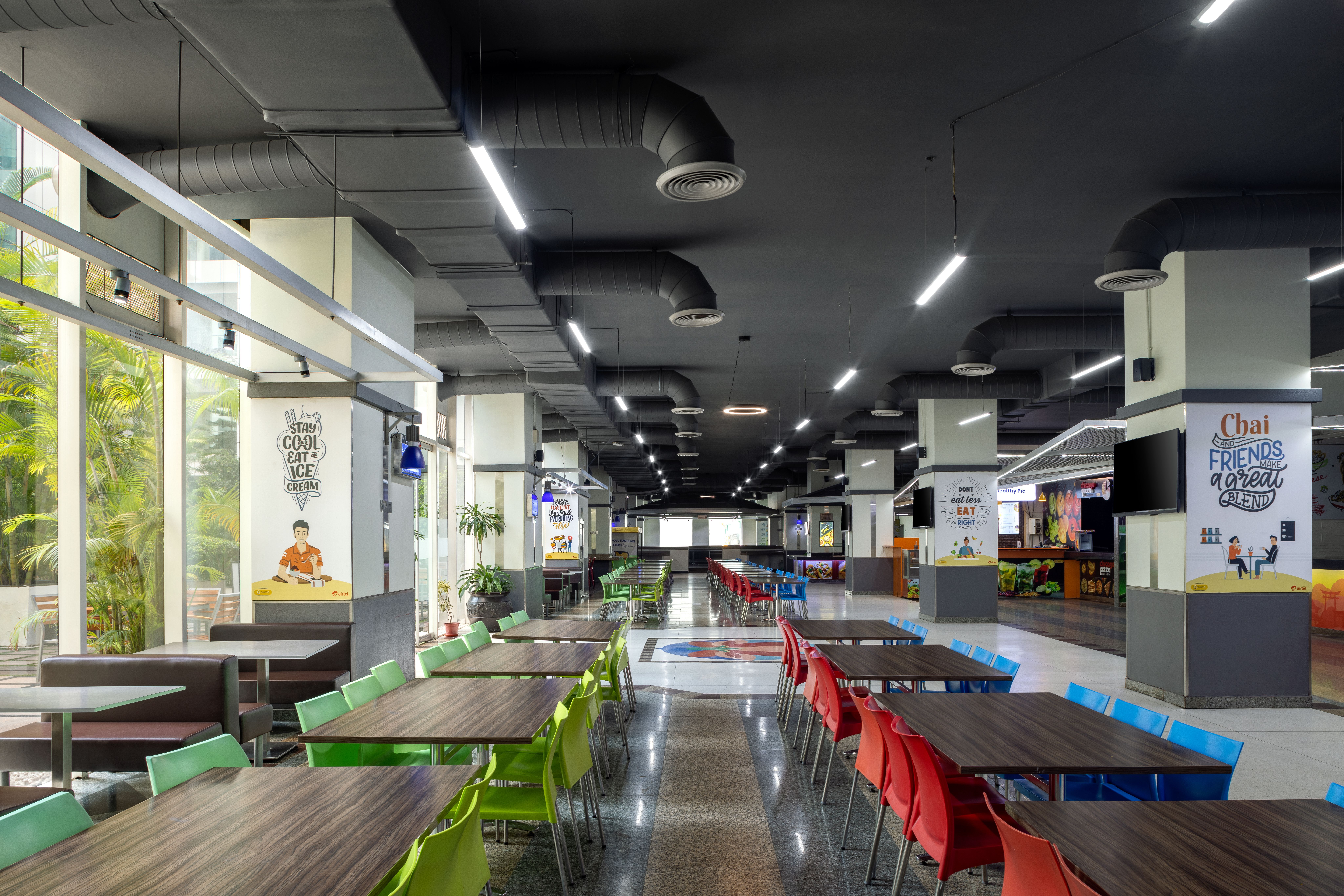 Airtel Center Food Court - Brookfield India REIT